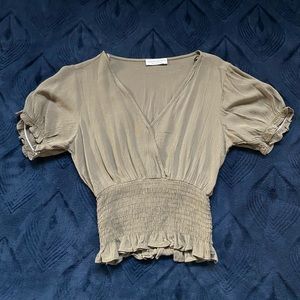 Paper Crane- size xs, sage green